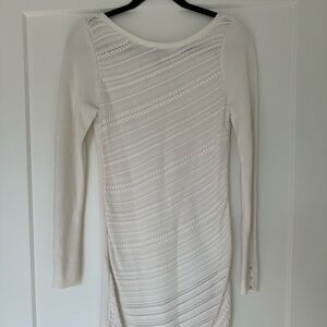 White House black market sweater tunic